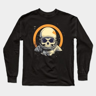 Skull Astronaut Saint Long Sleeve T-Shirt